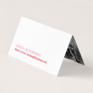 Cartes pliées pour photographes