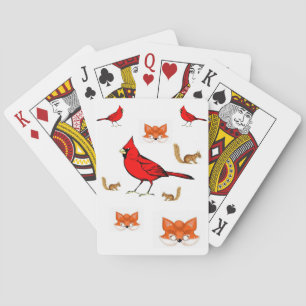Cartes Pont carte de jeu pour oiseaux