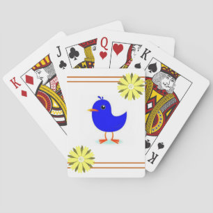 Cartes Pont carte de jeu pour oiseaux