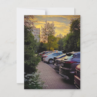 Cartes postale urbaine de la Sérénité Dorée – Pers