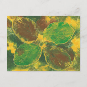 Cartes postales Abstraites des feuilles d'automne