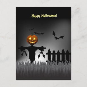 Cartes postales amusantes Jack-o'-Lantern