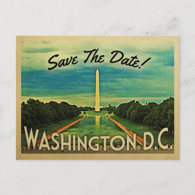 Cartes postales anciennes de Washington D.C. Save  (Devant)