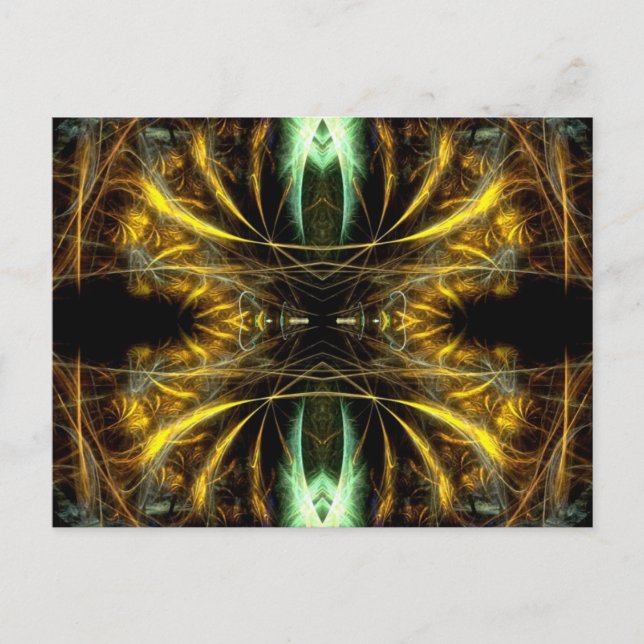 Cartes postales ART #85 fractales (Devant)