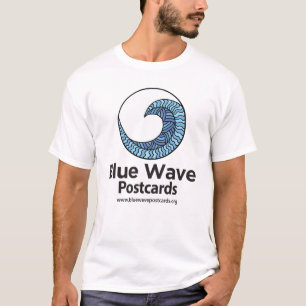 Cartes postales Blue Wave - T-Shirt basique pour h