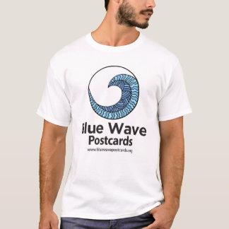 Cartes postales Blue Wave - T-Shirt basique pour h