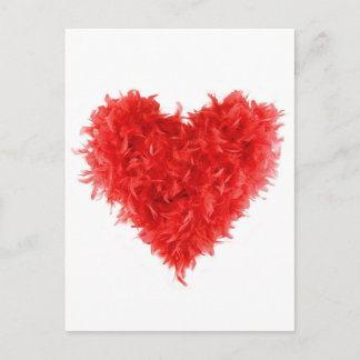 Cartes postales| Boa Coeur Rouge