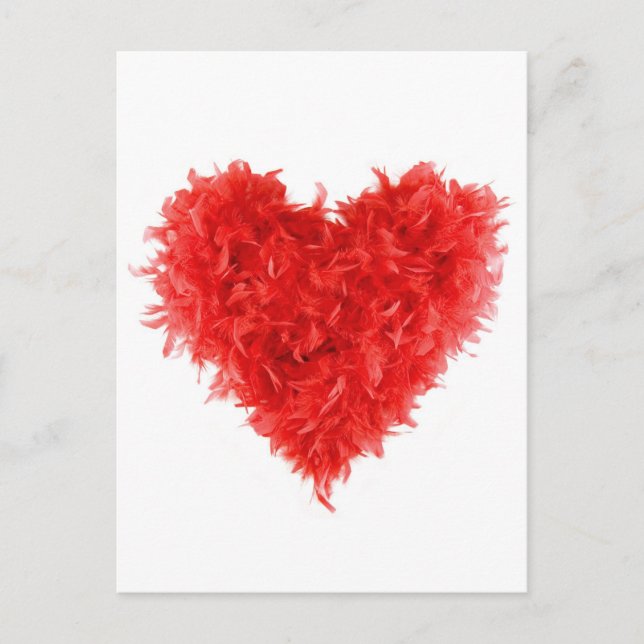 Cartes postales| Boa Coeur Rouge (Devant)