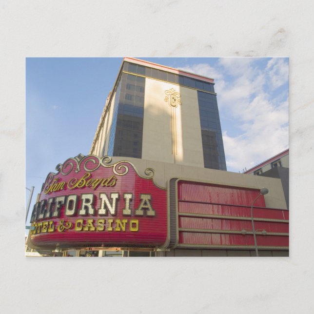 Cartes postales California Casino Las Vegas (Devant)