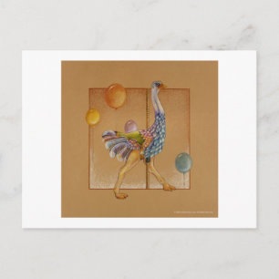 Cartes postales - Carousel Ostrich