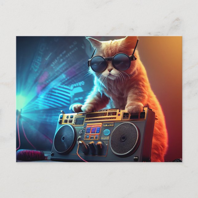 Cartes Postales Cat Funny (Devant)