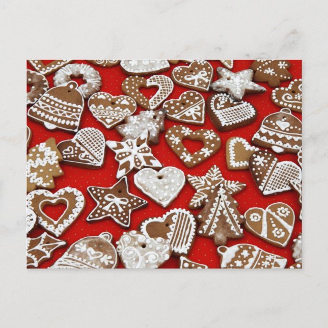 Cartes postales Christmas Gingerbread Cookies (Devant)