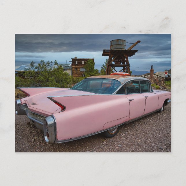 CARTES POSTALES CLASSIQUES EN CADDY ROSE (Devant)