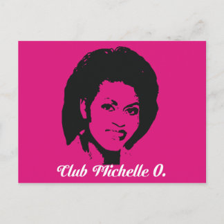 Cartes postales Club Michelle O, Rose Chaud