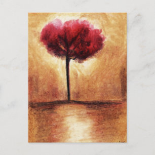 Cartes postales Cotton Candy Tree (Rouge)