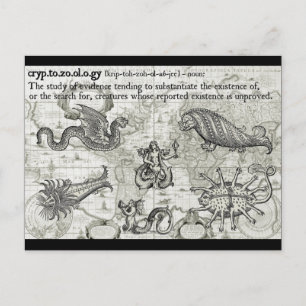 Cartes postales Cryptozoologie Antique