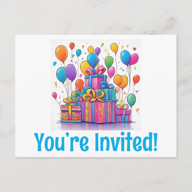 Cartes postales d'anniversaire joyeux vous êtes in (Devant)
