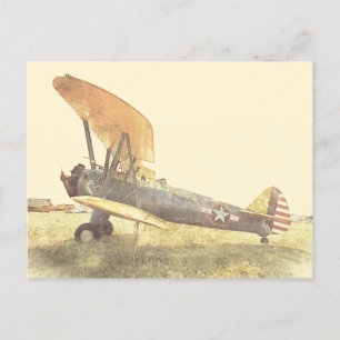 Cartes postales d'avions de combat biplans anciens