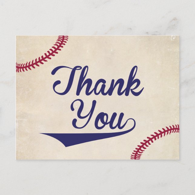 Cartes postales de baseball à thème Baby shower Me (Devant)