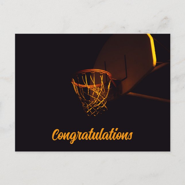 Cartes postales de basket-ball (Devant)