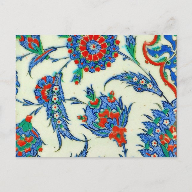 Cartes postales de céramique iznic (Devant)