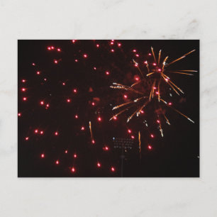 Cartes postales de feux d'artifice