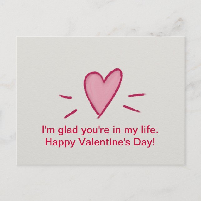 Cartes postales de heureuse Sainte-Valentin (Devant)