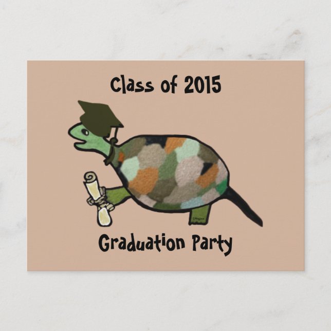 Cartes postales de la fête de la tortue (Devant)