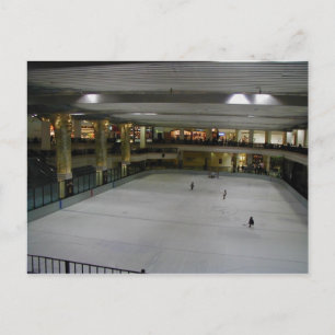 Cartes postales de la patinoire du centre-ville de