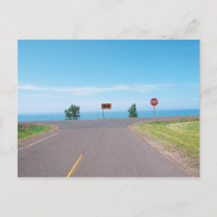 Cartes postales de la route frontalière du lac Sup