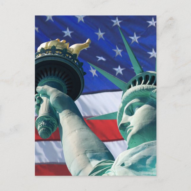 Cartes Postales De La Statue De La Liberté De New  (Devant)