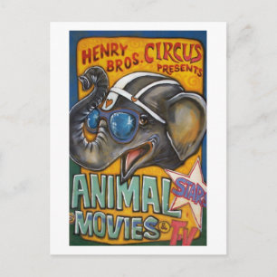 Cartes postales de l'affiche du cirque - Shorty th