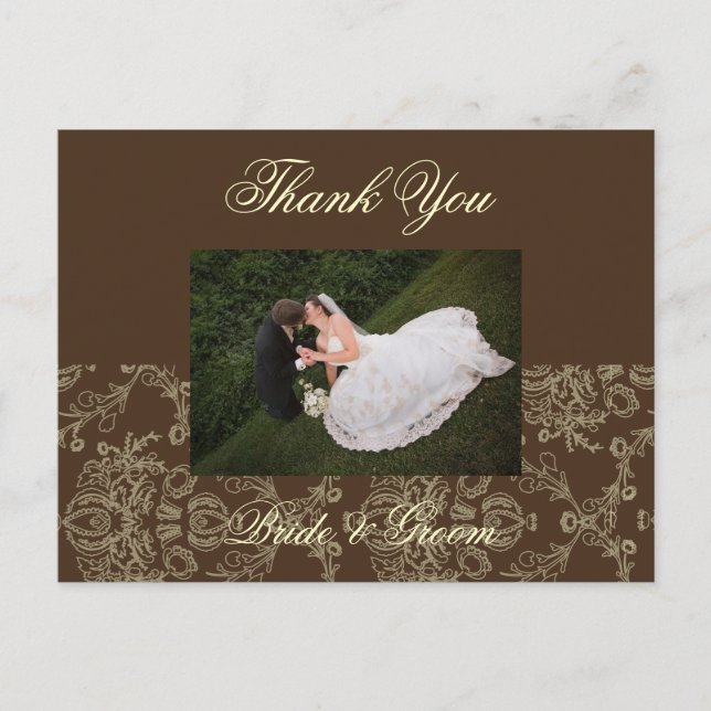 Cartes postales de Merci mariage, (Devant)