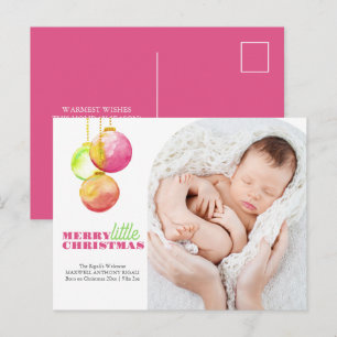 Cartes postales de Noël Joyeux et brillant
