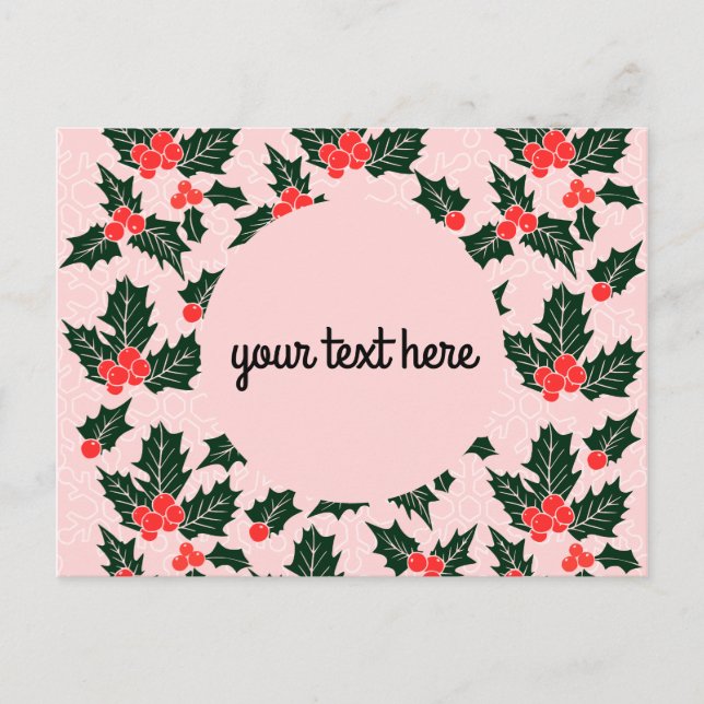 Cartes postales de Noël personnalisées (Devant)