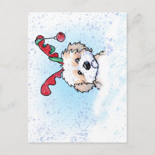 Cartes postales de Noël personnalisées KiniArt Hav
