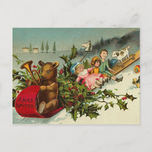 Cartes postales de Noël victoriennes