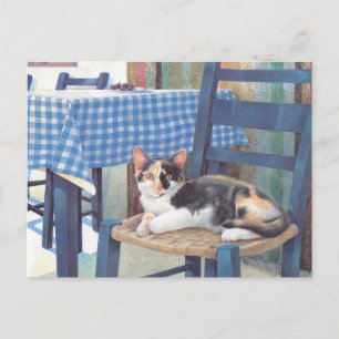 CARTES POSTALES DE PEINTURE CAT