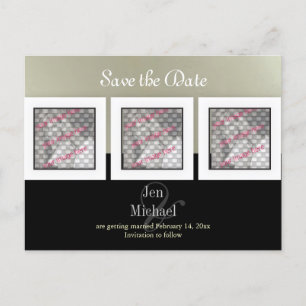 Cartes postales de photos pour annoncer la date 