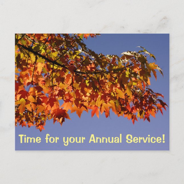 Cartes postales de service Entreprise Chauffage et (Devant)