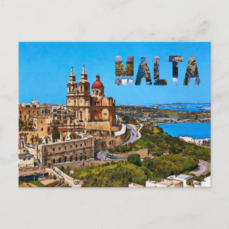 Cartes postales de voyage MALTA 1