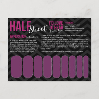 Cartes postales demi-feuille