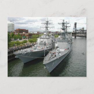 Cartes postales des navires de la marine de l'Oreg