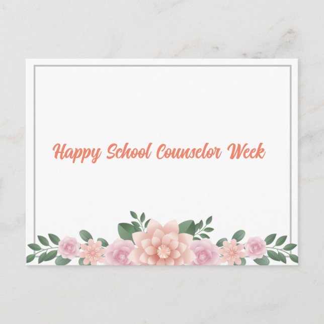 Cartes postales Design School Counselor Week 2023 (Devant)