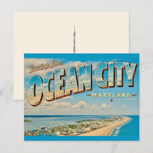 Cartes postales d'Ocean City MD