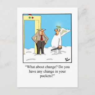 Cartes postales drôles de bénédictions et d'humour