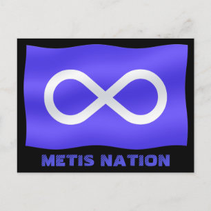 Cartes postales du drapeau des Métis Cartes des Pr