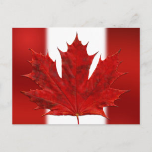 Cartes postales du drapeau du Canada Cartes postal