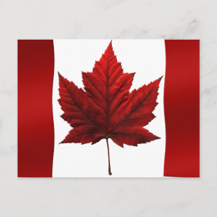 Cartes postales du drapeau du Canada Cartes postal