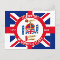 Cartes postales du jubilé de diamant 2012